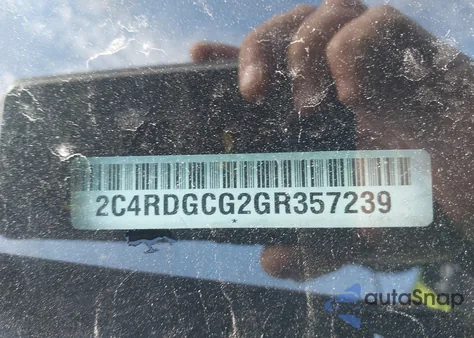 2016 Dodge Grand Caravan Sxt from USA, damaged, VIN 2C4RDGCG2GR357239